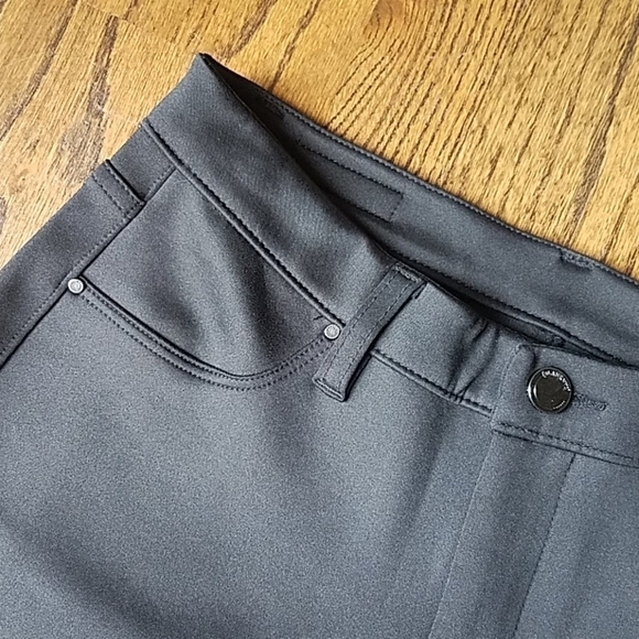 BLANK NYC Waxed Denim Black High Waisted Stretchy Spandex Long Legs Jeans sz.28 - Picture 4 of 9